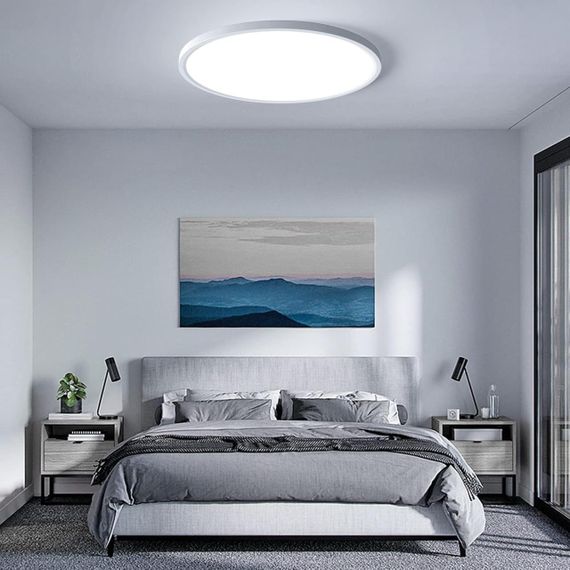 Світильник світлодіодний стельовий OTREN, 24 Вт, денне біле світло, 4500 К, IP44, водонепроникний, 2 шт. | Зображення 7