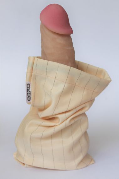Фалоімітатор EGZO Ciberskin DS003 (23,5 см х 5 см) Sex Aura | Зображення 5