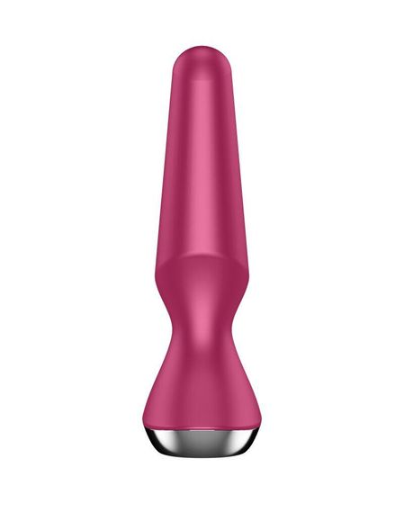 Анальна смарт-вібропробка Satisfyer Plug-ilicious 2, Червоний | Зображення 3