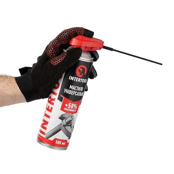 Мастило універсальне Prof, аерозоль 500 мл INTERTOOL FS-4000 | Зображення 4