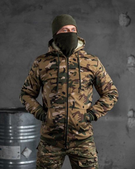 Куртка SOFTSHELL на овчине  guardian   ВТ6484 | Зображення 1