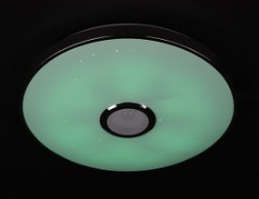 Сучасний круглий світильник SMART LED з Bluetooth з пультом 27264 Білий 7х50х50 см.