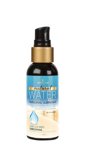 Лубрикант на водній основі Sensuva Natural Water-Based (57 мл), без гліцерину та парабенів