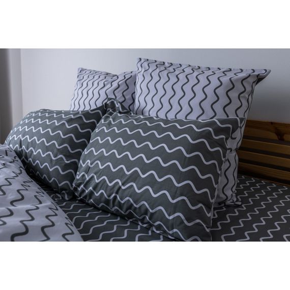 Постельное белье семейное ТЕП Pearl Dream-grey 2-00882-25597 150х215х2 см | Зображення 1