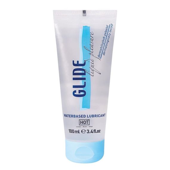 Лубрикант на водній основі GLIDE, 100 мл Sex Aura