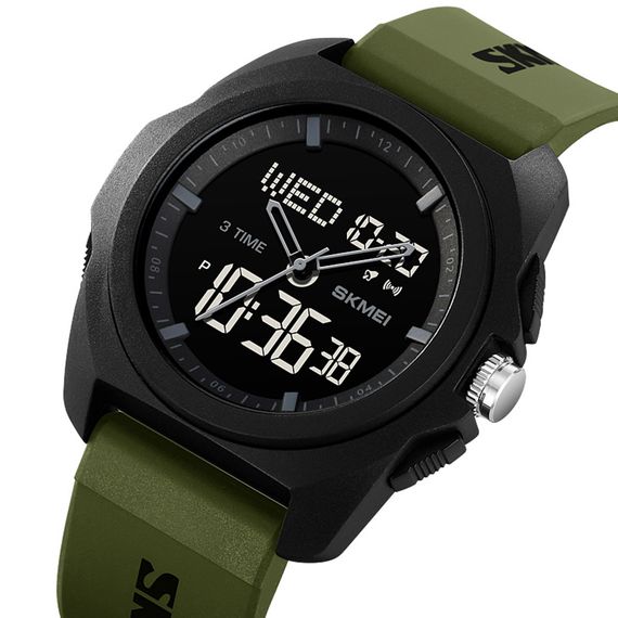 Годинник S2kmei 2199AG Army Green | Зображення 2