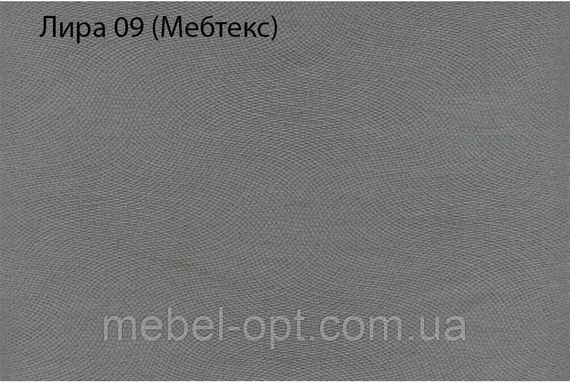 Стілець обідній Фокс білий, оббивка тканини сірого кольору Lira 09 МБТекс, у скандинавському стилі | Зображення 1