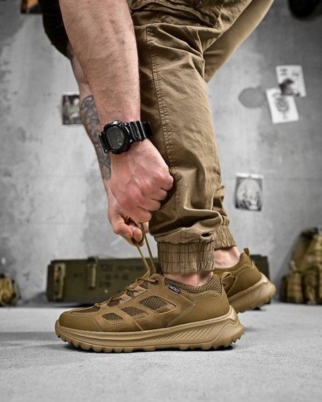 Літні тактичні кросівки PARTIOT кайот ДЛ6468