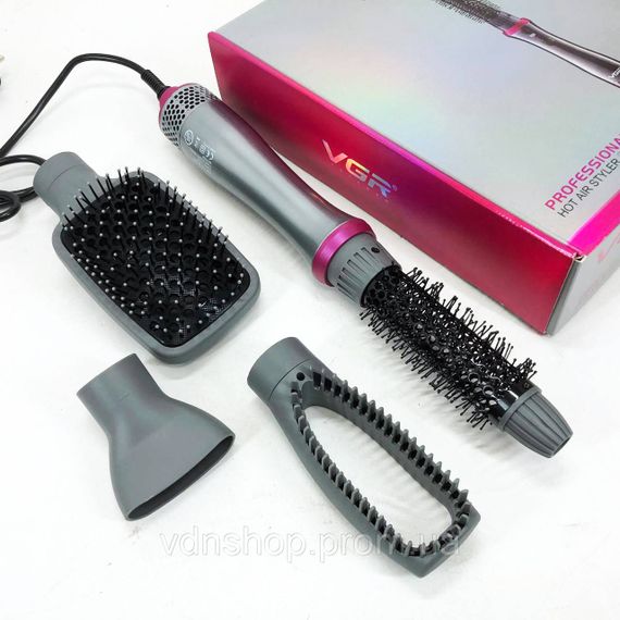 Фен для волос 2 режима температуры, Электрофен для волос с дополнительными насадками JQ-78 | Зображення 5