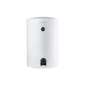 Водонагрівач Kroner Runder K50VH2 50 л, 2,0 кВт, "мокрий" ТЕН, універсальний, циліндричний, білий (CV031154)