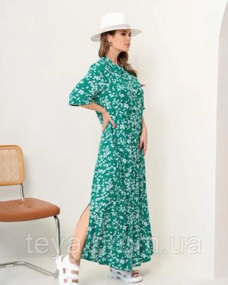 Платье для женщин цвет зеленый размер M FI_008245 | Зображення 1