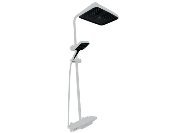 Душова система AIM зі змішувачем на 4 функції біла DG10745 (frosted white) | Зображення 1
