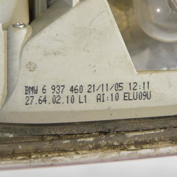 Ліхтар задній правий внутрішній BMW 3 E90 2004-2008 дорестайл седан Фара стоп багажника права БМВ 6937460 | Зображення 2