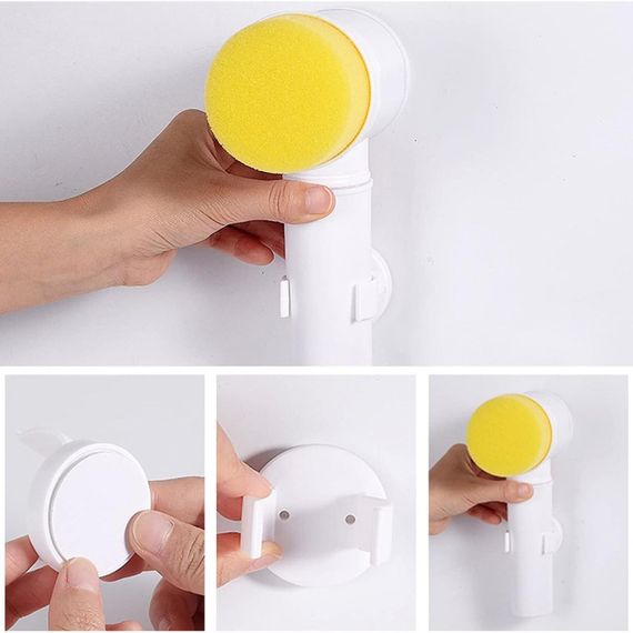 Електрична щітка для прибирання 5в1 зі змінними насадками, Magic Brush / Акумуляторна щітка для миття ванни / Електрощітка для | Зображення 2