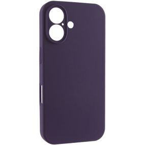 Чохол Silk Full Camera Protective (AA) NO LOGO для Apple iPhone 16 (6.1") Фіолетовий / Elderberry