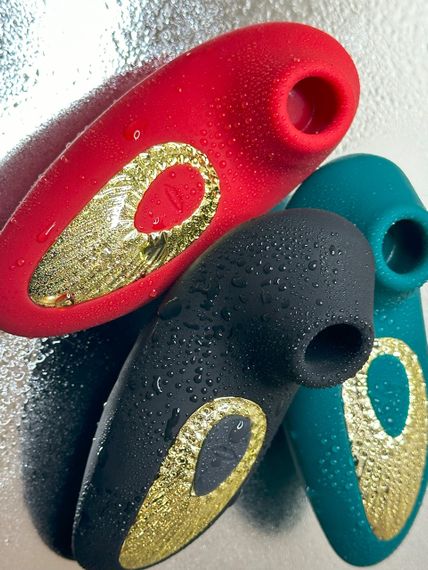 PREMIUM Вакумний стимулятор клітора, потужний вібратор 10 режимів всмоктування червоний | Зображення 7