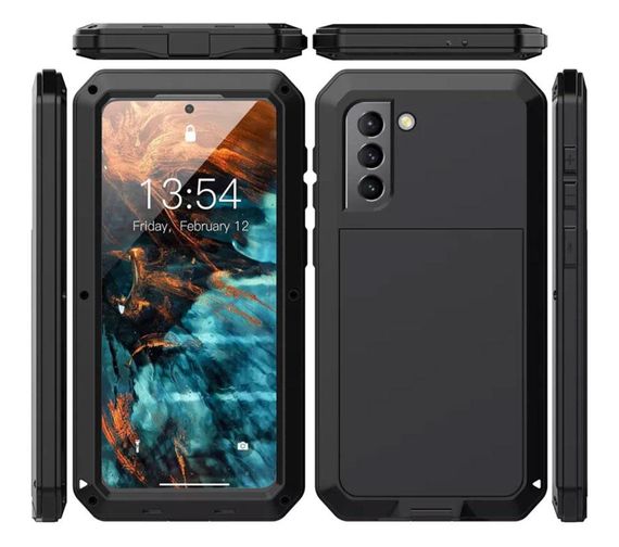 Протиударний чохол Primo Doom Armor для смартфона Samsung Galaxy S21 Plus (SM-G996) - Black | Зображення 1