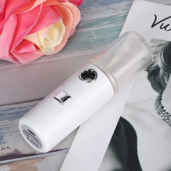 Портативный мини Увлажнитель для Лица Nano Mist Sprayer (Белый) | Зображення 1