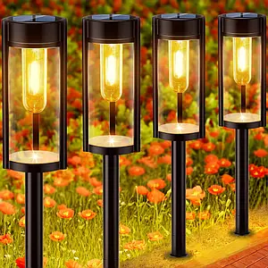 Комплект светильников для газона Solar Lawn Light Shinedo Y246 warm white комплект 2 шт | Зображення 1
