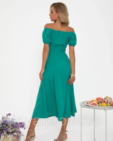 Платье для женщин цвет зеленый размер M FI_000837 | Зображення 2