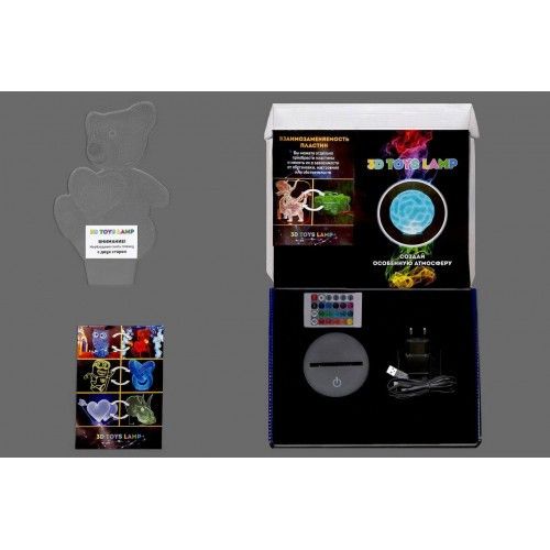 3D светильник ночник с пультом "Мицуха и Таки"  3DTOYSLAMP | Зображення 1