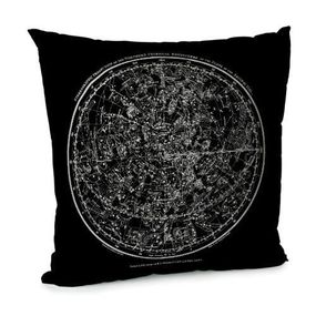 Подушка диванная с бархата Space 45x45 см (45BP_UNI018)