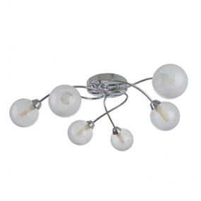 Люстра потолочная галогенная в спальню G9 40W CH (LK-693C/6)