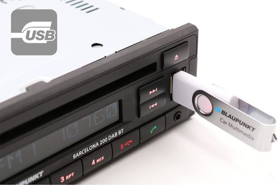 Автомагнитола Blaupunkt Barcelona 200 DAB BT | Зображення 6