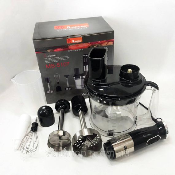 Блендер для дитячого пюре побутові міксери, Блендер для соусів і пюре Ергономічний кухні KT-56 | Зображення 3