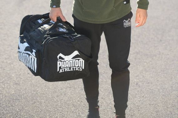 Спортивна сумка Фантом Gym Bag Team Tactic Black (80л.) (пляшка в подарунок) | Зображення 8
