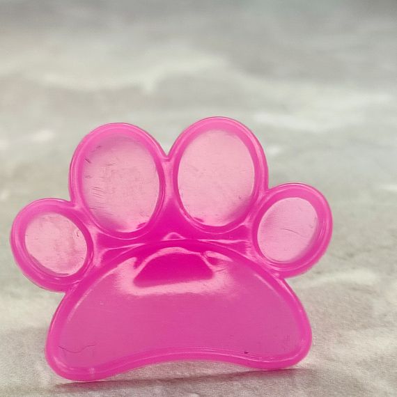 Рожева палітра-кільце на пальчик (пластик)