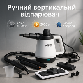 Портативний вертикальний універсальний відпарювач, Відпарювач одягу для дому, Ручний ополіскувач RE-52