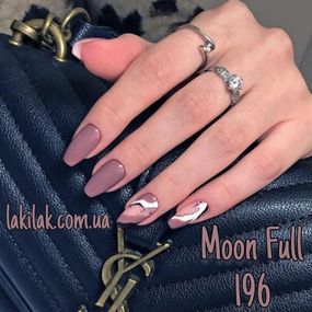 Гель-лак Moon Full №196 пюсовий 8мл