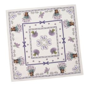 Скатертина гобеленова LILAC Limaso, 93x93, Квадратна, Повсякденний, Без люрексу, 60% поліестер, 24% бавовна, 16% акрил, Гобелен