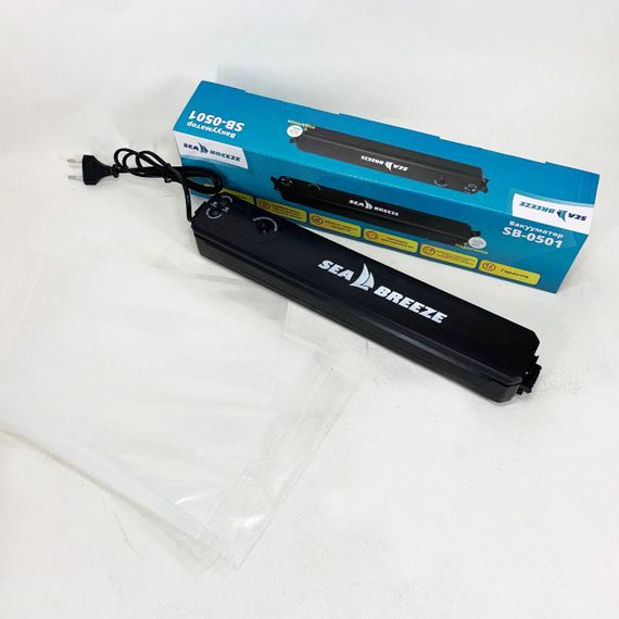 Вакууматор побутовий автоматичний SeaBreeze, Обладнання для вакуумування, Вакууматор-пакувальна машина VN-11 | Зображення 9