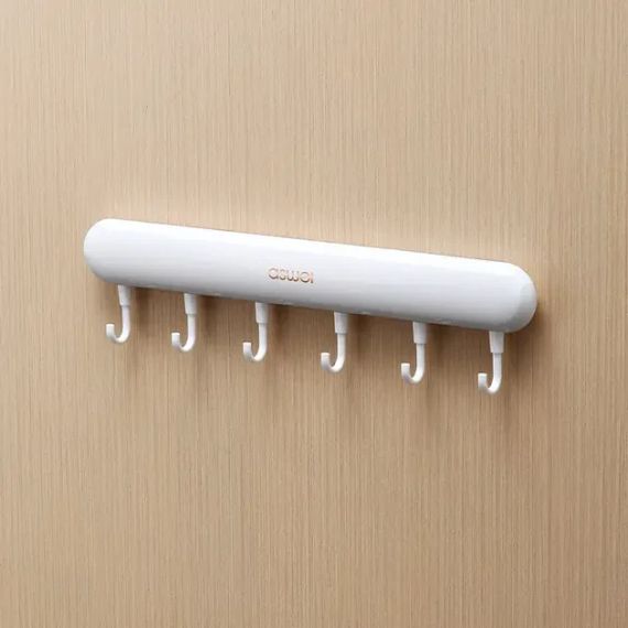 Универсальная настенная вешалка с крючками Towel hook LY-839 | Зображення 5