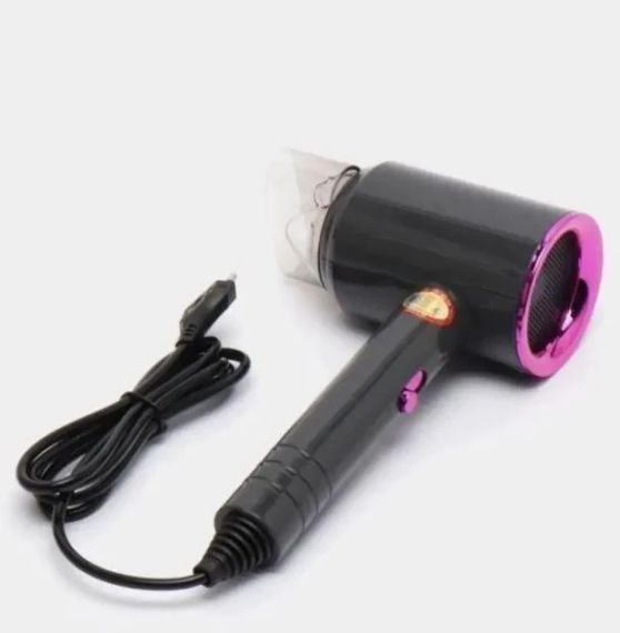 Фен для волосся Powerful hair dryer LY-335 2000 Вт функція іонізації Сірий | Зображення 1
