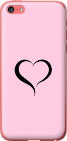Чехол на iPhone 5c Сердце 1 "4730u-23-17620"