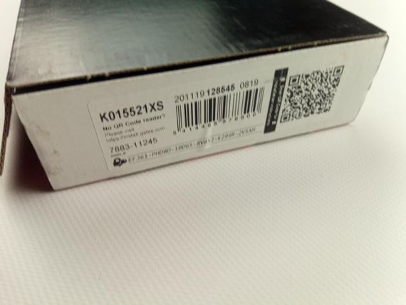 Ремінь ГРМ +ролик ВАЗ 2108 Gates (K015521XS) SPORT к-т | Зображення 1