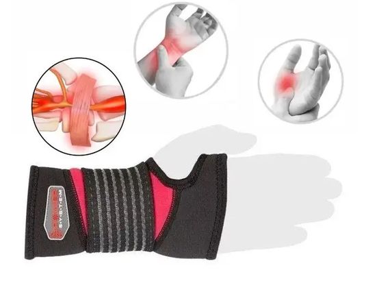 Бандаж на зап'ястя Power System PS-6010 NEO Wrist Support Black L/XL (1 шт) (6010BK-5) | Зображення 1