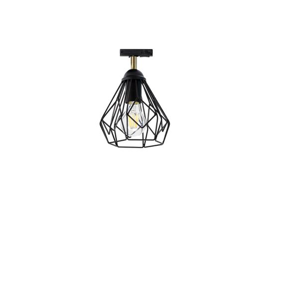 Трековий світильник стельовий Тrack Bevel T165 Чорний, Atmolight