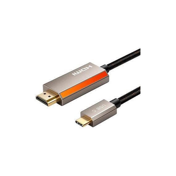 Кабель мультимедійний USB-C to HDMI 2.0m Cabletime (CA914258) | Зображення 1