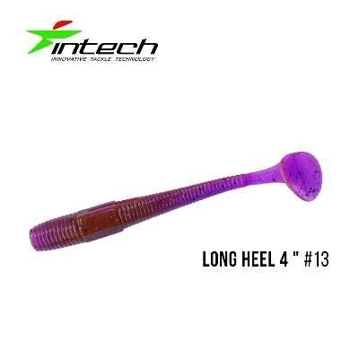 Силіконова приманка, Їстівний силікон Intech Інтеч Long Heel 4"6 шт #13