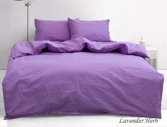 Комплект постельного белья TAGtekstil ранфорс полуторный Lavender Herb
