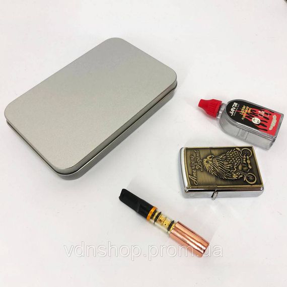 Оригинальная зажигалка в подарок N5, Стильная зажигалка в подарок Бензиновая PK-77 | Зображення 4