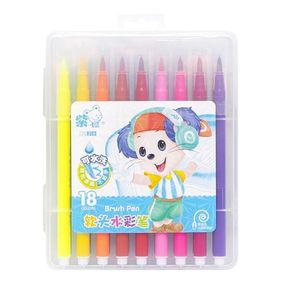 Дитячий набір фломастерів 215-18(Blue) 18 кольорів