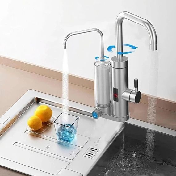 Водонагрівач із фільтром для води ZSWK-D02 проточний VT-26 | Зображення 4