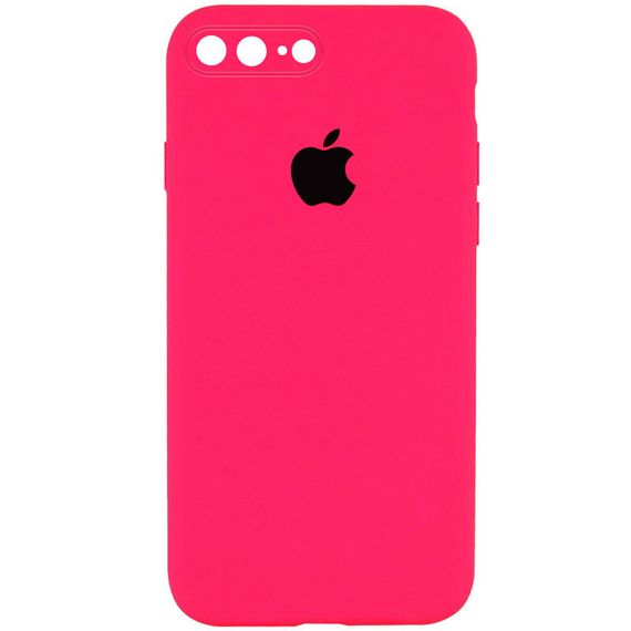Чехол Silicone Case Square Full Camera Protective (AA) для Apple iPhone 7 plus / 8 plus (5.5")