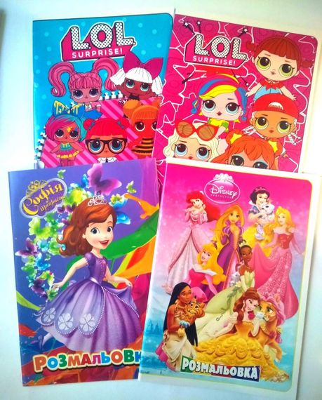 Розмальовка Barbie 36 аркушів | розмальовка для дівчинки | дитяча розмальовка | | Зображення 6