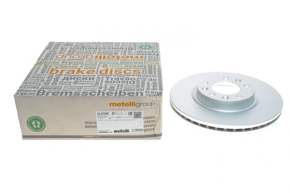 Диск гальмівний передній Peugeot 407 04- 508 10-18 Citroen XM 91-99 283x26  вент.  23-0794C | Зображення 4